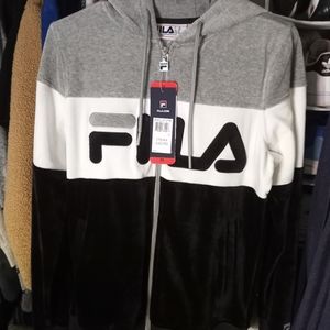 FILA velour jacket - zip up